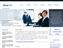Tablet Screenshot of ideamk.com